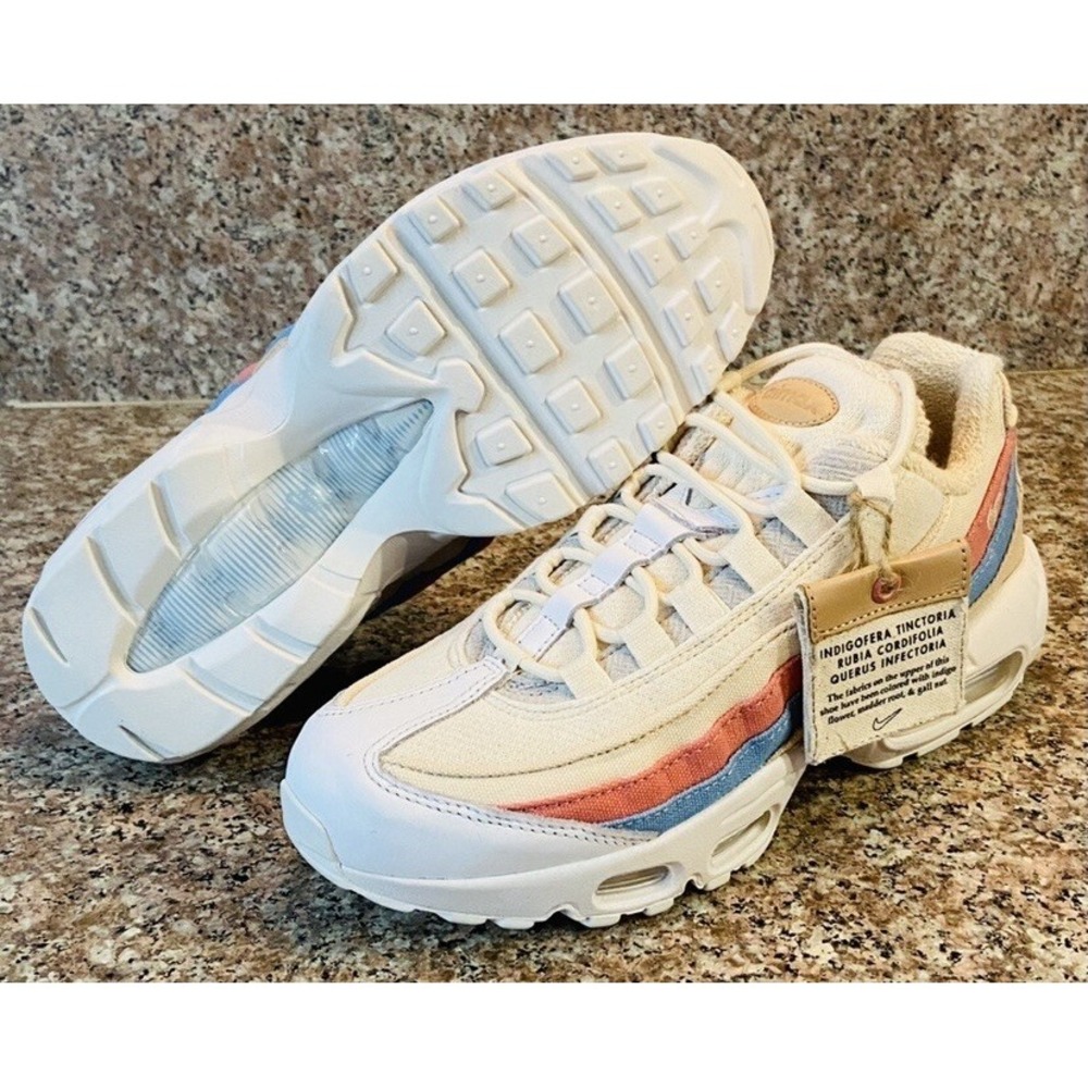 Nike Womens Air Max 95 QS Plant Color Pack Crimson Tint CD7142 800 Size 8.5